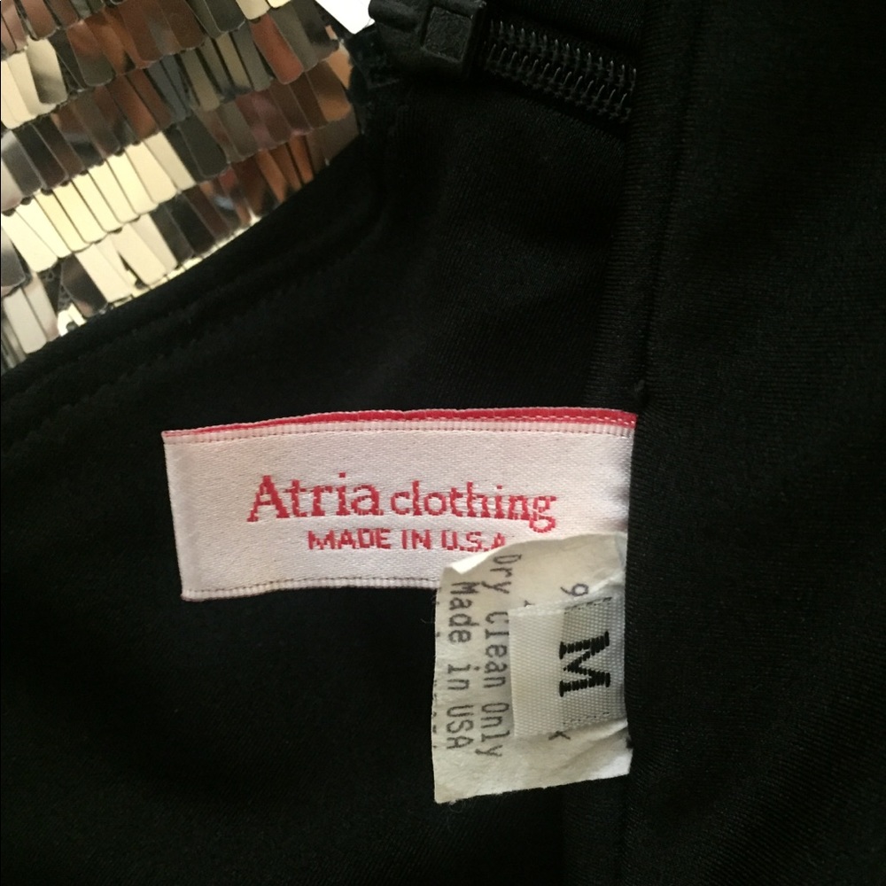 Black Sequenced Cocktail dress - Picture 6 of 6